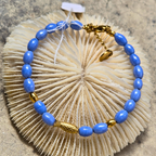 Bracelet Guppy — Perles de Maurice & Charm Poisson
