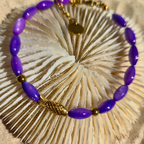 Bracelet Guppy — Perles de Maurice & Charm Poisson