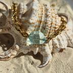 Bracelet Sweety — Perle Bonbon & Chaîne Dorée