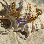 Bracelet Sweety — Perle Bonbon & Chaîne Dorée